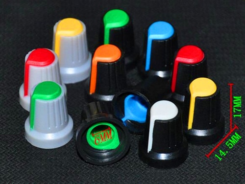 Free Shipping!! 20pcs Potentiometer knob / switch cap / outer diameter 15MM * 17MM high /Electronic Component 1 Free Shipping!! 20pcs Potentiometer knob / switch cap / outer diameter 15MM * 17MM high /Electronic Component