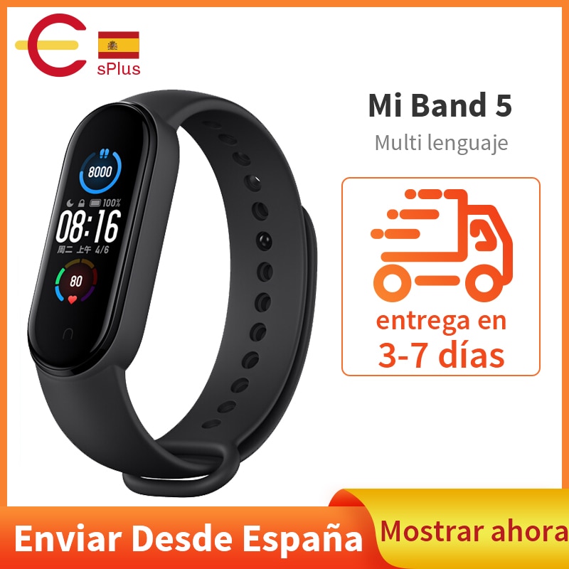 Original Xiaomi Mi Band 5 Smart Bracelet 4 Color AMOLED Screen Miband 5 Smartband Fitness Traker Bluetooth Smart Band 1 Original Xiaomi Mi Band 5 Smart Bracelet 4 Color AMOLED Screen Miband 5 Smartband Fitness Traker Bluetooth Smart Band