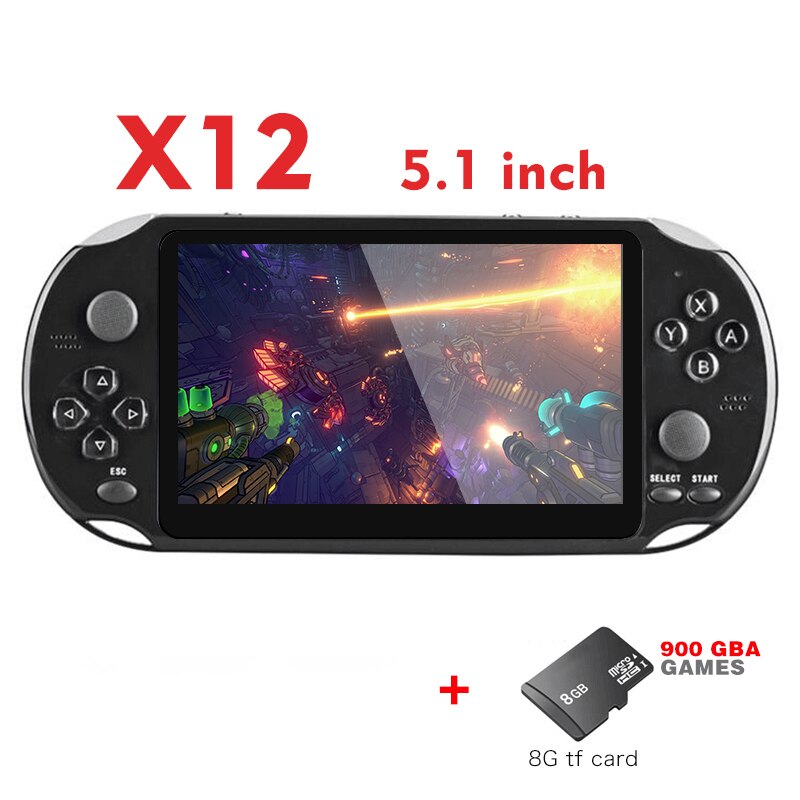 RETROMAX 5.1 inch X12 Video Game Portable Console Support TV Output X12 Retro Portable Handheld Video Game Console 3 RETROMAX 5.1 inch X12 Video Game Portable Console Support TV Output X12 Retro Portable Handheld Video Game Console - Image 3