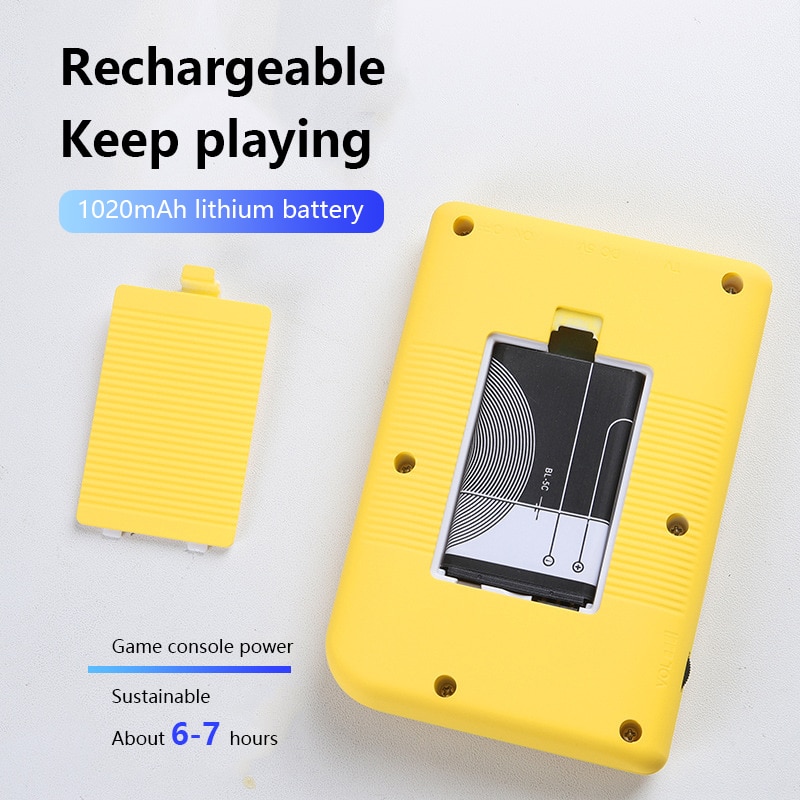 Retro Video Game Console Handheld Game Portable Pocket Game Console Mini Handheld Player For Kids Gift Consola Accessories 5 Retro Video Game Console Handheld Game Portable Pocket Game Console Mini Handheld Player For Kids Gift Consola Accessories - Image 5