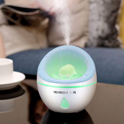 Bakeey RGB LED Ultrasonic Electric Bear Quiet Mini Humidifier Air Purifier for Gift Choice 3