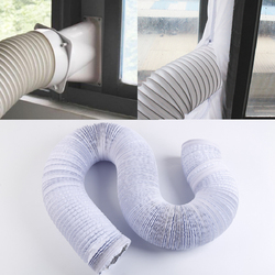 3M 15cm Dia Exhaust Hose PVC Flexible Ducting Air Conditioner Exhaust Hose Replacement Duct Outlet 2 3M 15cm Dia Exhaust Hose PVC Flexible Ducting Air Conditioner Exhaust Hose Replacement Duct Outlet - Image 2