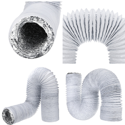 3M 15cm Dia Exhaust Hose PVC Flexible Ducting Air Conditioner Exhaust Hose Replacement Duct Outlet 4 3M 15cm Dia Exhaust Hose PVC Flexible Ducting Air Conditioner Exhaust Hose Replacement Duct Outlet - Image 4