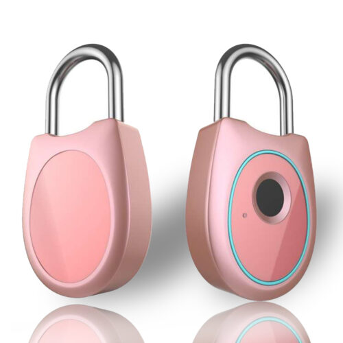 Bakeey Smart Fingerprint Door Lock Padlock USB Charging Waterproof Keyless Anti Theft Travel Luggage Drawer Safety Lock 5
