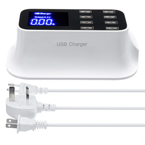 8A 8 Ports USB Fast Charging Smart Battery Charger HUB For Phone 3