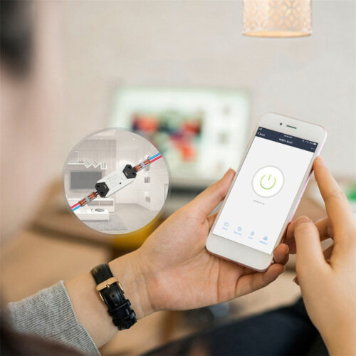 Bakeey DIY Wireless WiFi Breaker Smart Switch Work with Google Home Alexa For Smart Home 4