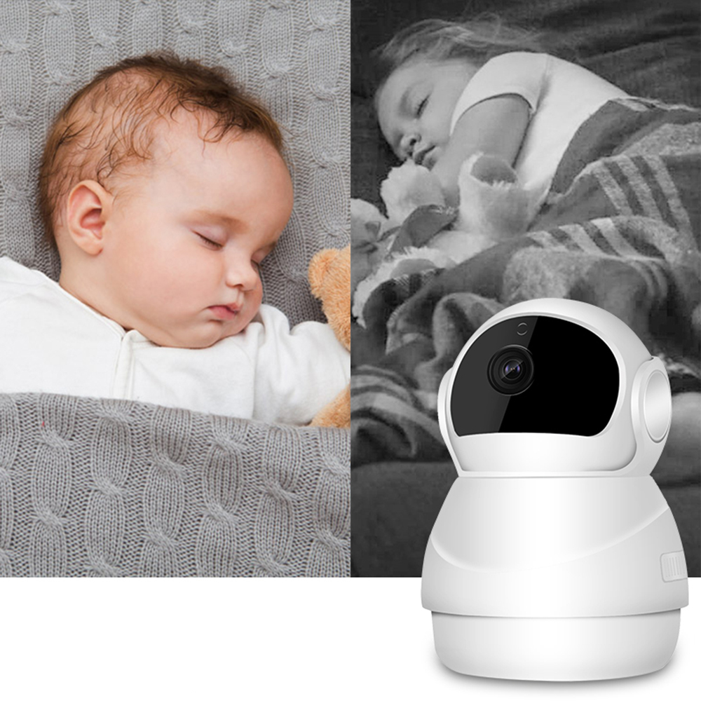 Bakeey 1080P 360 Degree Smart WIFI IP Camera Support Two-way Audio PIR Motion Sensor 4 x Zoom TF Card Storage Baby Monitor 2 Bakeey 1080P 360 Degree Smart WIFI IP Camera Support Two-way Audio PIR Motion Sensor 4 x Zoom TF Card Storage Baby Monitor - Image 2