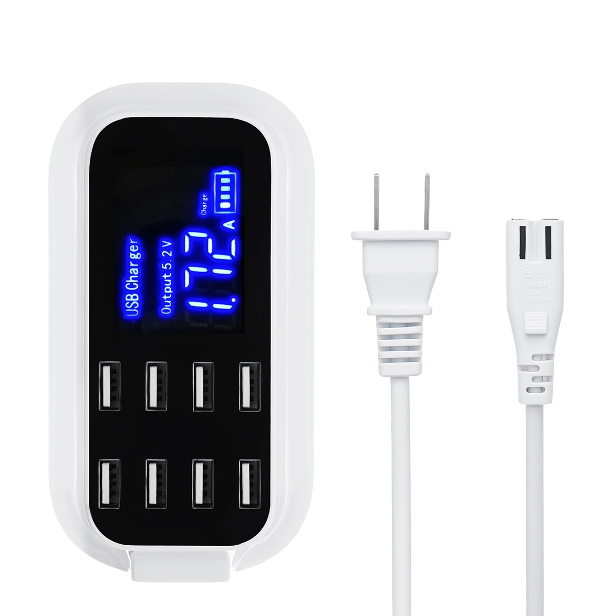 8A 8 Ports USB Fast Charging Smart Battery Charger HUB For Phone 1 8A 8 Ports USB Fast Charging Smart Battery Charger HUB For Phone