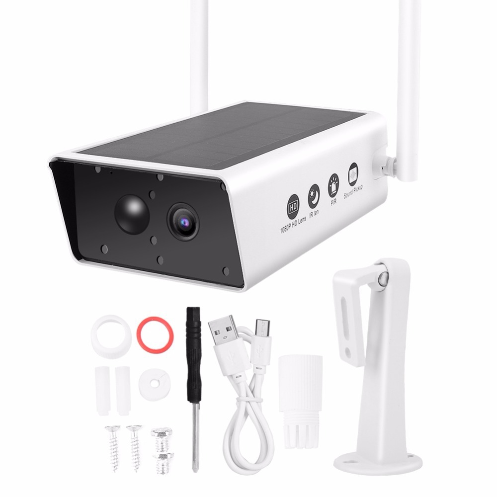 Bakeey 1080P 3MP Solar Charging Battery Wireless WIFI IP Camera PIR Infrared Two-Audio SD Card Storage IP67 Outdoor CCTV Monitor 5 Bakeey 1080P 3MP Solar Charging Battery Wireless WIFI IP Camera PIR Infrared Two-Audio SD Card Storage IP67 Outdoor CCTV Monitor - Image 5