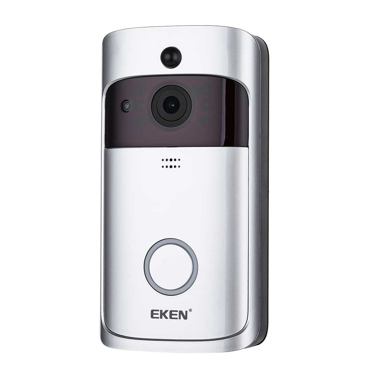 EKEN Video Doorbell 2 720P HD Wifi Camera Real-Time Video Two-Way Audio Wide-angle Lens Night Vision PIR Motion Detection App 1 EKEN Video Doorbell 2 720P HD Wifi Camera Real-Time Video Two-Way Audio Wide-angle Lens Night Vision PIR Motion Detection App