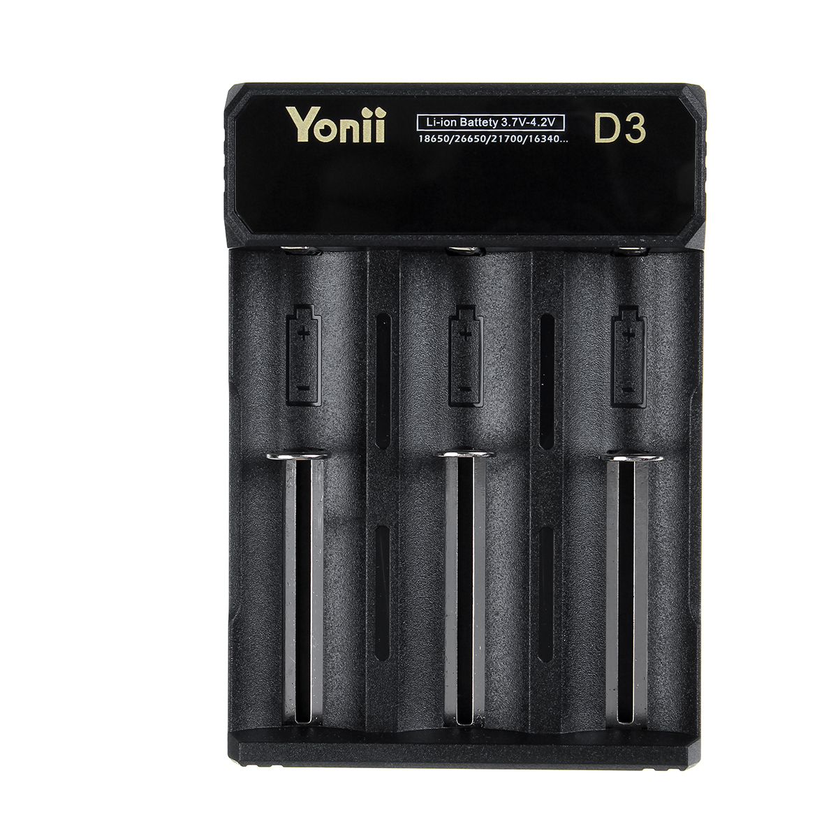 Portable DC 5V 2A 3 Slot USB Rechargeable Battery Charger For AA AAA Battery 1