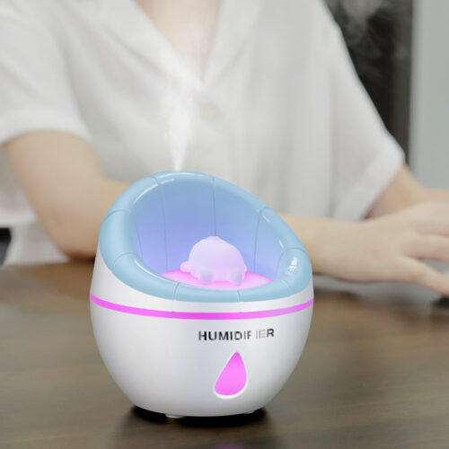 Bakeey RGB LED Ultrasonic Electric Bear Quiet Mini Humidifier Air Purifier for Gift Choice 7