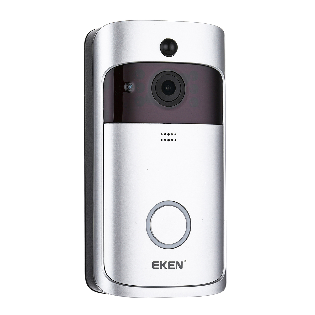 EKEN Video Doorbell 2 720P HD Wifi Camera Real-Time Video Two-Way Audio Wide-angle Lens Night Vision PIR Motion Detection App 2 EKEN Video Doorbell 2 720P HD Wifi Camera Real-Time Video Two-Way Audio Wide-angle Lens Night Vision PIR Motion Detection App - Image 2