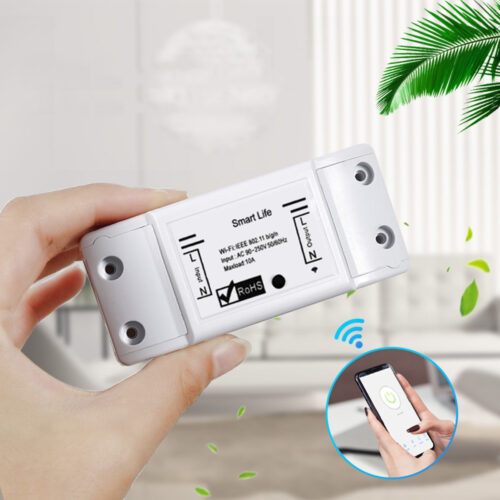 Bakeey 10A Smart Light Switch DIY WiFi Module APP Remote Control Universal Breaker Timer Works with Smart Life APP Alexa Google Home 5