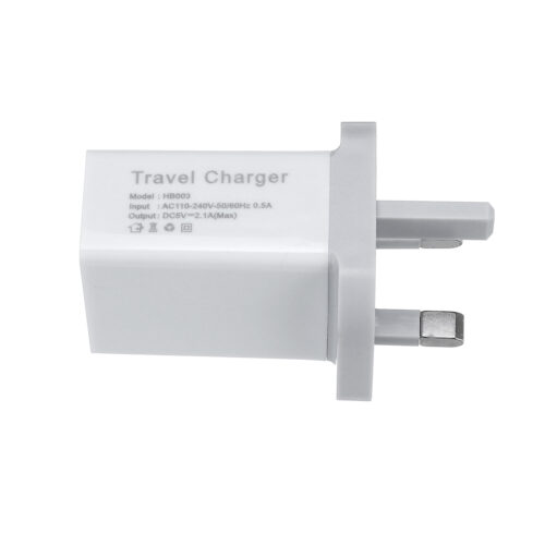 Universal 18W 5V 2.1A Power Plug Charging Adapter for Mobile Phone Tablet Speaker UK Plug 5