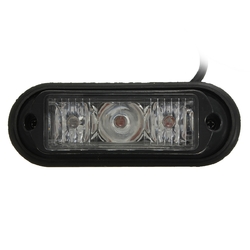 3 LED Flashing Strobe Recovery Beacon Lights Breakdown Lamp Trunk Lorries Amber