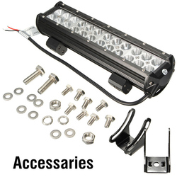 12Inch 72W LED Work Light Bar Spot Flood Combo Beam 6000K for Off Road 4X4 ATV 4WD UTE 3 12Inch 72W LED Work Light Bar Spot Flood Combo Beam 6000K for Off Road 4X4 ATV 4WD UTE - Image 3