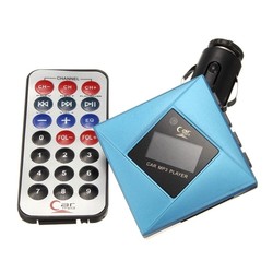 LCD Car Kit MP3 Player FM Transmitter Modulator USB TF SD+Remote 1