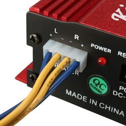 Kinter MA150 12V Mini 2CH HiFi Stereo Car Power Amplifier MP3 Audio Speaker with USB 5 Kinter MA150 12V Mini 2CH HiFi Stereo Car Power Amplifier MP3 Audio Speaker with USB - Image 5