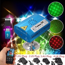 Mini R&G Laser Light SD USB Projector Disco Stage Xmas Dancing Party DJ Club Pub 2 Mini R&G Laser Light SD USB Projector Disco Stage Xmas Dancing Party DJ Club Pub - Image 2