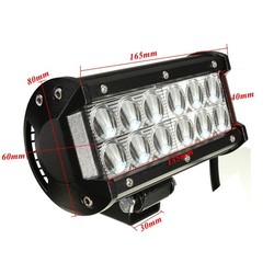 6.5Inch LED Work Light Bar Spot Beam 10-30V 36W White for Off Road Ute ATV UTE SUV 3 6.5Inch LED Work Light Bar Spot Beam 10-30V 36W White for Off Road Ute ATV UTE SUV - Image 3