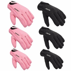 1.5mm Full Finger Neoprene Diving Scuba Fishing Gloves Unisex Textured Palms Gloves 2