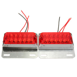 Pair 12V 12-LED Side Marker Indicator Light Lamp Commercial Trailer Truck Pickup 4 Pair 12V 12-LED Side Marker Indicator Light Lamp Commercial Trailer Truck Pickup - Image 4