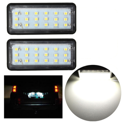 2x Error Free LED SMD License Plate Light For Toyota Land Cruiser,Lexus GX LX470 1