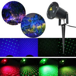 Outdoor Auto Laser LED Landscape Light Garden Path Projector Lamp