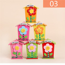 1pc Wooden Money Saving Little House Flower Love Heart Animal Box Gift Novelties Toys 5 1pc Wooden Money Saving Little House Flower Love Heart Animal Box Gift Novelties Toys - Image 5