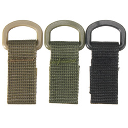 Military Tactical Carabiner Nylon Strap Buckle Hook Belt Hanging Keychain D-shaped Ring Molle System 2 Military Tactical Carabiner Nylon Strap Buckle Hook Belt Hanging Keychain D-shaped Ring Molle System - Image 2