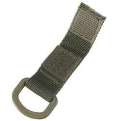 Military Tactical Carabiner Nylon Strap Buckle Hook Belt Hanging Keychain D-shaped Ring Molle System 6