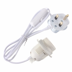 E27/E26 Edison ES Ceiling Light Holder Pendant Lamp Bulb Fitting Socket Switch Max Power AC 250V 3 E27/E26 Edison ES Ceiling Light Holder Pendant Lamp Bulb Fitting Socket Switch Max Power AC 250V - Image 3