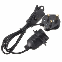 E27/E26 Edison ES Ceiling Light Holder Pendant Lamp Bulb Fitting Socket Switch Max Power AC 250V 5 E27/E26 Edison ES Ceiling Light Holder Pendant Lamp Bulb Fitting Socket Switch Max Power AC 250V - Image 5