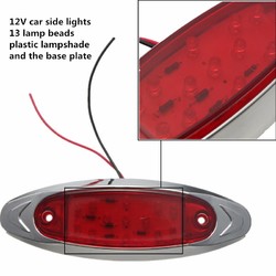 12V Car Side Lights F5 Straight Bulb 13 Lamp Beads Truck edge Warning Lamp 4 12V Car Side Lights F5 Straight Bulb 13 Lamp Beads Truck edge Warning Lamp - Image 4