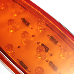 12V Car Side Lights F5 Straight Bulb 13 Lamp Beads Truck edge Warning Lamp 6 12V Car Side Lights F5 Straight Bulb 13 Lamp Beads Truck edge Warning Lamp - Image 6