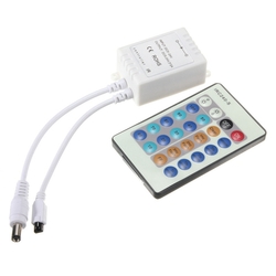 Wireless 24 Key IR Remote Controller For LED Single Color 3528/5050 Strip Light 3 Wireless 24 Key IR Remote Controller For LED Single Color 3528/5050 Strip Light - Image 3