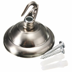 Vintage Ceiling Rose Hook Plate Holder For Light Fitting Chandelier Lamp 4 Vintage Ceiling Rose Hook Plate Holder For Light Fitting Chandelier Lamp - Image 4