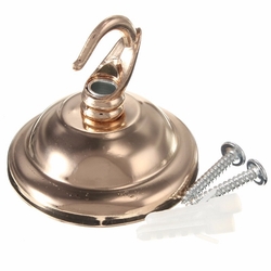 Vintage Ceiling Rose Hook Plate Holder For Light Fitting Chandelier Lamp 5 Vintage Ceiling Rose Hook Plate Holder For Light Fitting Chandelier Lamp - Image 5