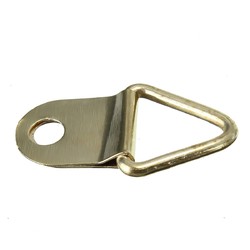 50Pcs Copper Triangle Photo Picture Frame Wall Mount Hook Hanger Ring 2 50Pcs Copper Triangle Photo Picture Frame Wall Mount Hook Hanger Ring - Image 2