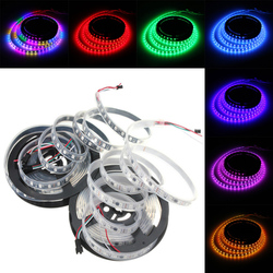 5M 57.5W DC 12V Waterproof IP67 WS2811 300 SMD 5050 LED RGB Changeable Flexible Strip Light 1