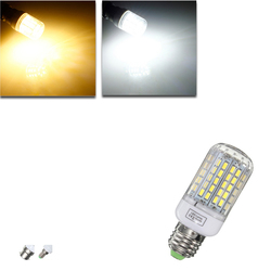 E27/E14/B22 Dimmable 9W AC110V LED Bulb White/Warm White 96 SMD 5730 Corn Light Lamp 2