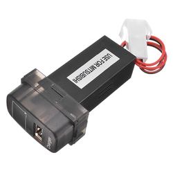 JZ5002-1 Car Battery Charger 2.1A USB Port with Voltage Display Dedication Only for Mitsubishi Auto 1