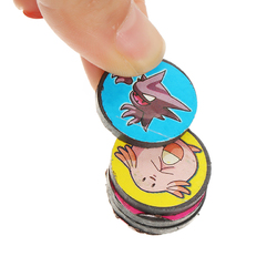 4PCS X 20 Circular Cartoon Design Black Magnet Magnetic Toys 2 4PCS X 20 Circular Cartoon Design Black Magnet Magnetic Toys - Image 2
