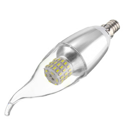 E14 E12 E27 7W 60 SMD 3014 LED White Warm White Glass Candle Lamp Bulb Non-Dimmable AC 85-265V 7 E14 E12 E27 7W 60 SMD 3014 LED White Warm White Glass Candle Lamp Bulb Non-Dimmable AC 85-265V - Image 7