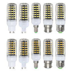 E27 E14 B22 G9 GU10 7W 64 SMD 5733 1000LM LED Warm White White Cover Corn Bulb AC 110V 2 E27 E14 B22 G9 GU10 7W 64 SMD 5733 1000LM LED Warm White White Cover Corn Bulb AC 110V - Image 2