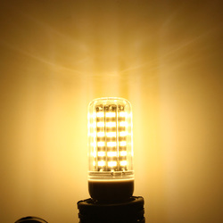 E27 E14 B22 G9 GU10 7W 64 SMD 5733 1000LM LED Warm White White Cover Corn Bulb AC 110V 3 E27 E14 B22 G9 GU10 7W 64 SMD 5733 1000LM LED Warm White White Cover Corn Bulb AC 110V - Image 3
