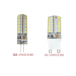 G9 G4 5W 96 SMD 3014 LED Warm White White Corn Light Lamp Bulb AC 220V 7