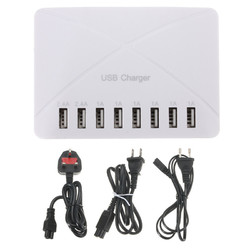 High Speed 8 Ports USB Charger Hub AC Power Adapter Socket Splitter UK US EU Plug For iPhone Samsung 4 High Speed 8 Ports USB Charger Hub AC Power Adapter Socket Splitter UK US EU Plug For iPhone Samsung - Image 4