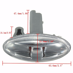Partner Side Indicator Repeater Light Lamp For Peugeot 108 107 407 206 1007 Bulb 5